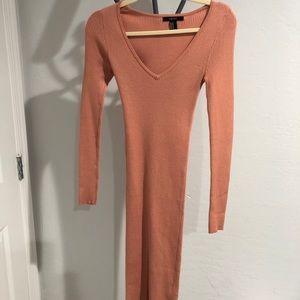 Ribbed Midi Dress